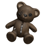 Cute Broken Teddy Bear Plushie - Brown