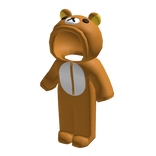 ♬꒰┊cute brown bear onesie