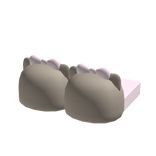Cute Brown Cat Slippers