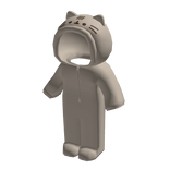 ♬꒰┊cute brown kitty onesie