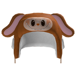 Cute Brown Sugar Bunny Labubu Plushie Ushanka