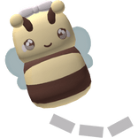 cute bubbly bee hairclip