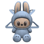 Cute Bubu Monster Blue Backpack 1.0