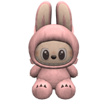 Cute Bubu Monster Pink Backpack 3.0