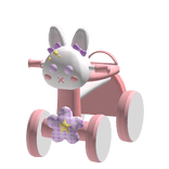 cute bunny bike