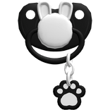 ♡ Cute Bunny Black Kawaii Pacifier