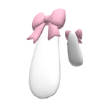 ♡ cute bunny ears with bow - Pink 