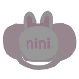 ♡ cute bunny nini pacifier ♡  