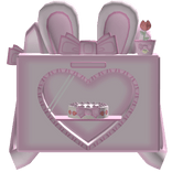 ꒰♡꒱ cute bunny oven backpack in pink (3.0)