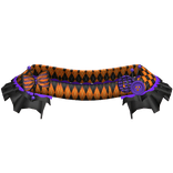 Cute button skirt in Purple & Orange