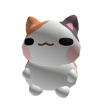 Cute calico cat (shoulder pet)