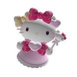 Cute Candy Kawaii Hello Kitty Plushie Red (Waist)