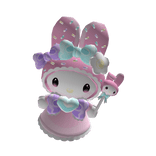 Cute Candy Kawaii My melody Plushie Pink (Waist)
