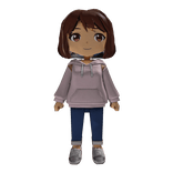 [😊] Cute Cardboard Shoulder Anime Girl