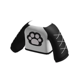 ♡ : cute cat paw sweater in black