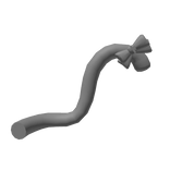 Cute Cat Tail w/ Black Bow