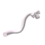 Cute Cat Tail w/ Pink Bow