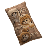 Winter Cat Cazzy Pillow