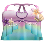 . ‿ ♡ cute celestia pony tropical top ⊹ . ୨୧