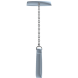 cute chain choker w leash blue 3.0