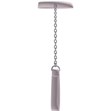 cute chain choker w leash pink 3.0