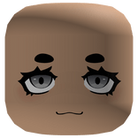 Cute Chibi Goth Face - Light