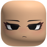 Cute Chibi Lash Mean Girl Face