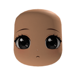 Cute Chibi Pretty Face with Black Eyes - Light