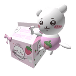 🍓 Cute Chiikawa strawberry milk carton 🍓
