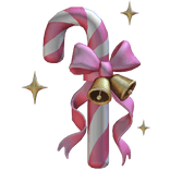 Cute Christmas Candycane Pink