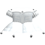 Cute Christmas Elf Dress in White