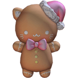 Cute Christmas Gingerbread Shoulder Pet Pink
