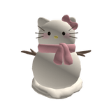  ♡:  Cute Christmas Hello Kitty Kawaii Snowman 