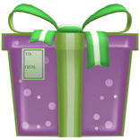 ♡ ꒰ Cute Christmas Pony Dragon Santa Present