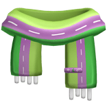 ♡ ꒰ Cute Christmas Pony Dragon Scarf