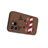 Cute Christmas Reindeer Phone (Hand)