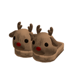 Cute Christmas Reindeer slippers