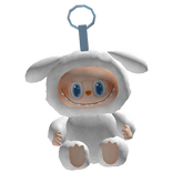 Cute Cinnamon Dog Labubu Plushie Keychain