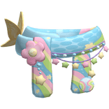 Cute Colorful Kawaii Decora Butterfly Wizard Scarf