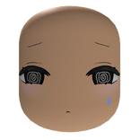 Cute Confused Sad Chibi Face