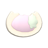 cute cookie biscuit strawberry kawaii soft pink