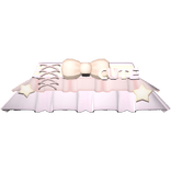 cute cookie ruffled lace skirt