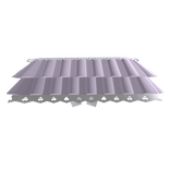 Cute coquette ruffled skirt w white lace in purple