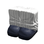 Cute Cozy Boots w/ Warmers (Navy Blue)