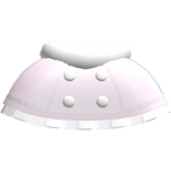 Cute Cozy Winter Christmas Button Shawl in Pink