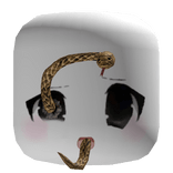 : Cute Creepy Horror Anime Girl Mask With Snake ୨୧