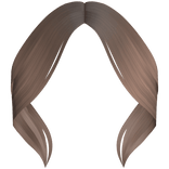 Cute Curtain Bangs (Milktea Brown)