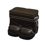 Cute Dainty Boots (Brown)