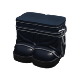 Cute Dainty Boots (Navy)