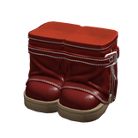 Cute Dainty Boots (Red)